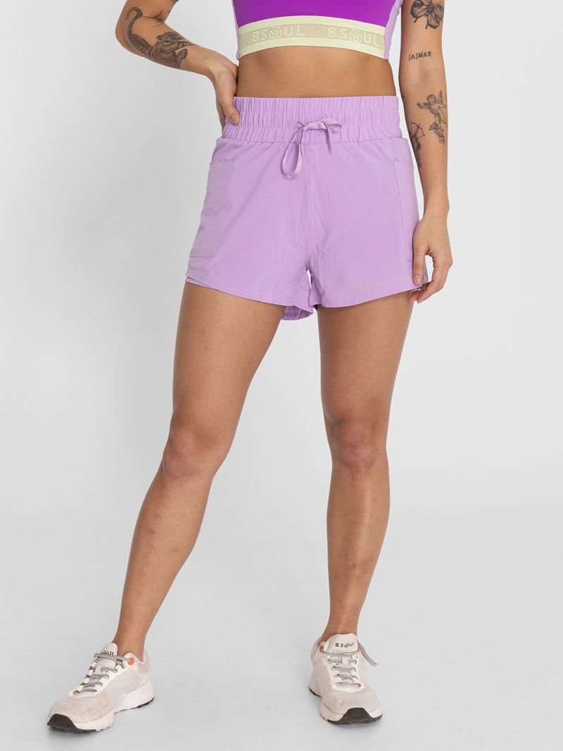 Short best sale morado mujer