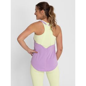 POLO SIN MANGA BSOUL  TRAINING TANK MORADO PARA MUJER