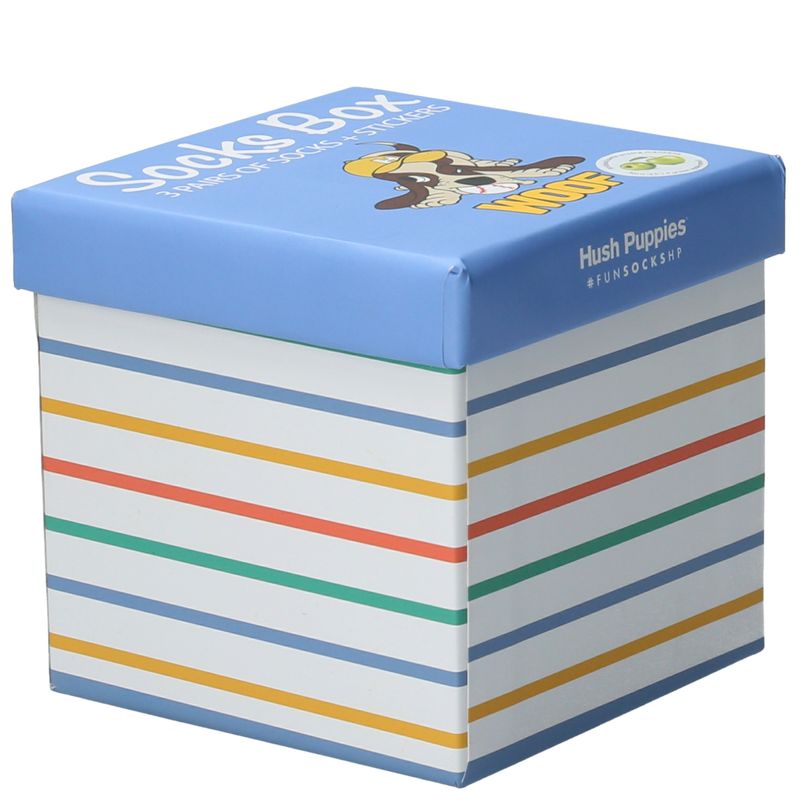 Calcetin-Para-Niño-Algodon---Spandex-Pack-Gift-Baseb-Multicolor-Hush-Puppies