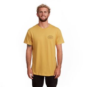 POLO BÁSICO BILLABONG MANGA CORTA CABO BLANCO AMARILLO PARA HOMBRE