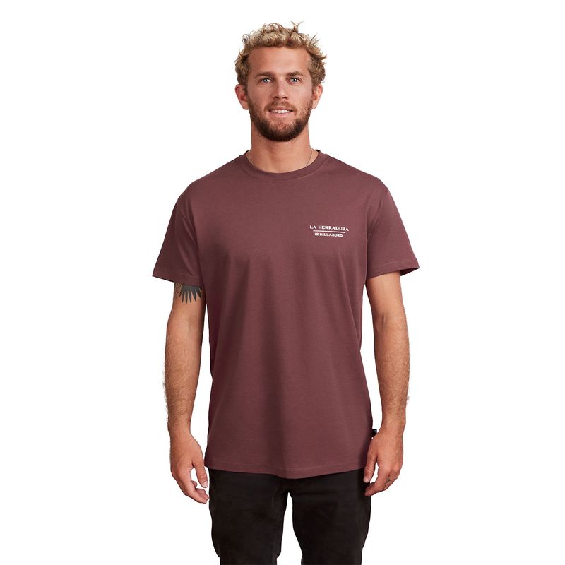 Polo-Basico-Para-Hombre-Manga-Corta-La-Herradura-Morado-Billabong