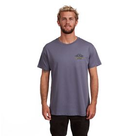 POLO BÁSICO BILLABONG MANGA CORTA PICO ALTO MORADO PARA HOMBRE