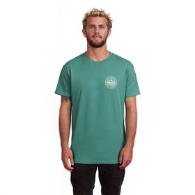 POLO BÁSICO BILLABONG MANGA CORTA CHICAMA TURQUESA PARA HOMBRE