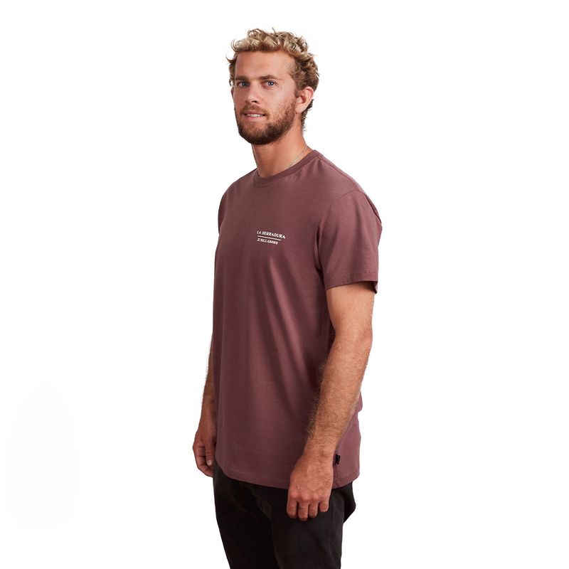 Polo-Basico-Para-Hombre-Manga-Corta-La-Herradura-Morado-Billabong