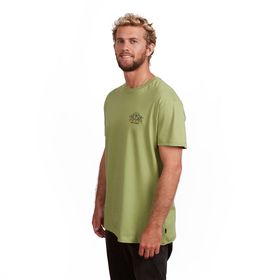 POLO BÁSICO BILLABONG MANGA CORTA PICO ALTO VERDE PARA HOMBRE