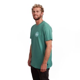 POLO BÁSICO BILLABONG MANGA CORTA CHICAMA TURQUESA PARA HOMBRE