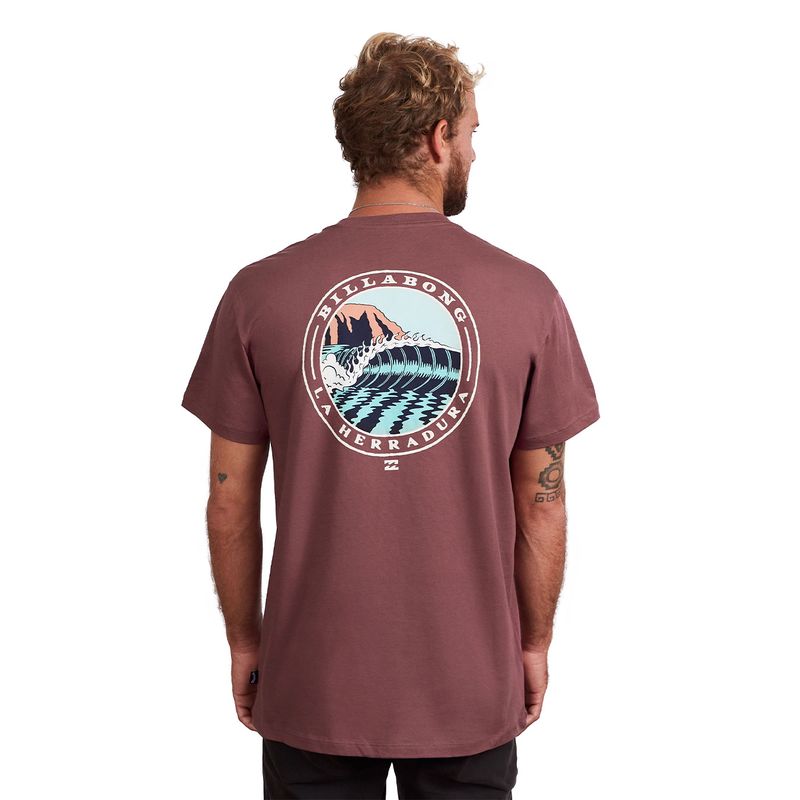 Polo-Basico-Para-Hombre-Manga-Corta-La-Herradura-Morado-Billabong