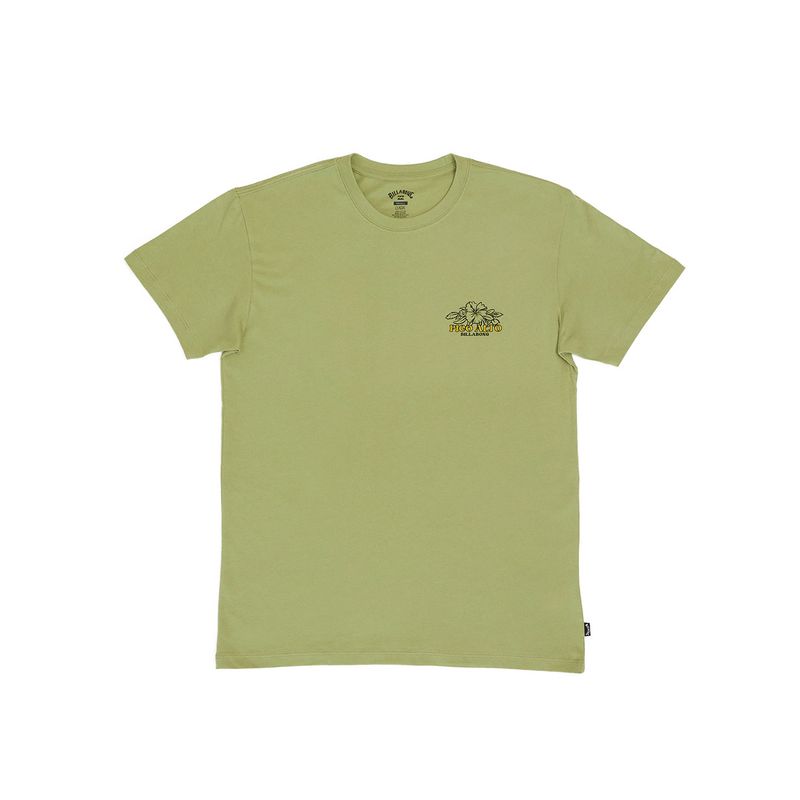 Polo-Basico-Para-Hombre-Manga-Corta-Pico-Alto-Verde-Billabong