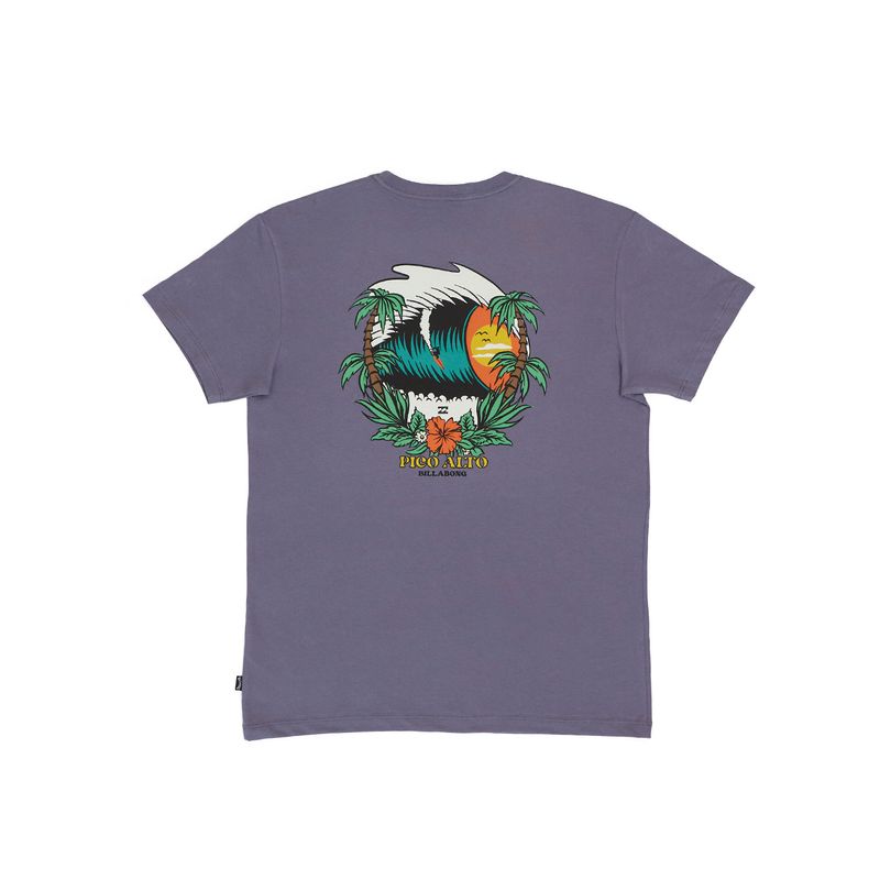 Polo-Basico-Para-Hombre-Manga-Corta-Pico-Alto-Morado-Billabong