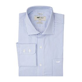 Camisa Rockford Algodón Easy Iron Azul Para Hombre