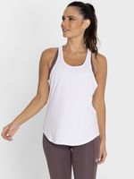 Polo-Sin-Mangas-Para-Mujer--Training-Tank-Blanco-Bsoul
