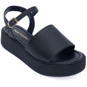 SANDALIA HUSH PUPPIES  MIKELA NEGRO PARA MUJER