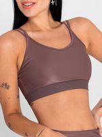 Bra-Para-Mujer-Deportivo-Saintmalē-Marron-Bsoul