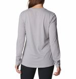 Polo-Para-Mujer-Manga-Larga-Hidden-Haven™-Gris-Columbia