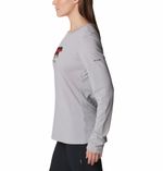 Polo-Para-Mujer-Manga-Larga-Hidden-Haven™-Gris-Columbia