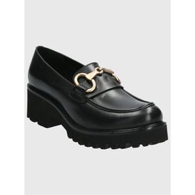 MOCASÍN PARA MUJER CUERO LANI NEGRO HUSH PUPPIES