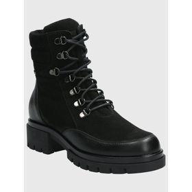 BOTÍN PARA MUJER CUERO HOLBORN NEGRO HUSH PUPPIES