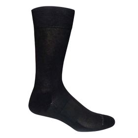 MEDIAS HUSH PUPPIES ALGODÓN/SPANDEX CO TECHBUSNESS PLAIN NEGRO PARA HOMBRE