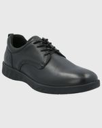 Zapato-Para-Hombre-Cuero-Spinal-Town-Negro-Hush-Puppies