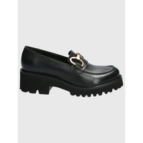 MOCASÍN PARA MUJER CUERO LANI NEGRO HUSH PUPPIES