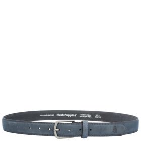 CORREA HUSH PUPPIES CUERO ARANJUEZ AZUL PARA HOMBRE