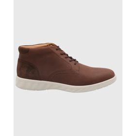 BOTÍN HUSH PUPPIES SPINAL CITY MARRÓN PARA HOMBRE