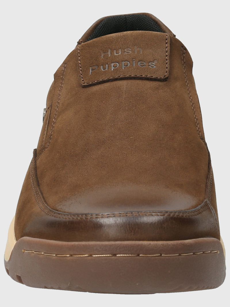 Zapato-Para-Hombre-Cuero-Consin-Marron-Hush-Puppies