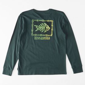POLO PARA NIÑO MANGA LARGA SHARKY VERDE BILLABONG