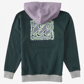 POLERA PARA NIÑO  UNITED PULLOVER VERDE BILLABONG