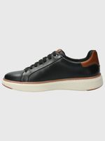 Zapatilla-Para-Hombre-Cuero-Force-G-Negro-Hush-Puppies