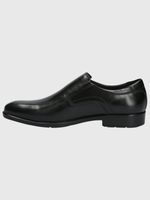 Zapato-Para-Hombre-Cuero-Strand-Negro-Hush-Puppies