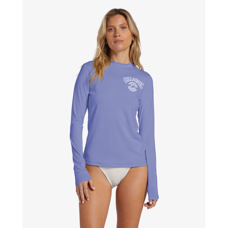 Lycra-Para-Mujer-Manga-Larga-Core-Loose-Fit-Azul-Billabong