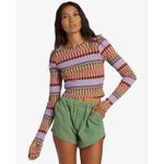 Polo-Para-Mujer-Manga-Larga-Dont-Sweat-It-Multicolor-Billabong