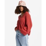 Chompa-Para-Mujer--No-Worries-Rojo-Billabong