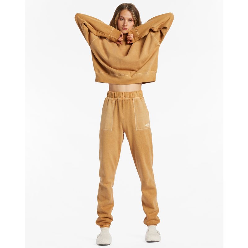 Pantalon-Para-Mujer--Chill-Weekend-Marron-Billabong