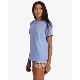 POLO PARA MUJER MANGA CORTA A/DIV CELESTE BILLABONG