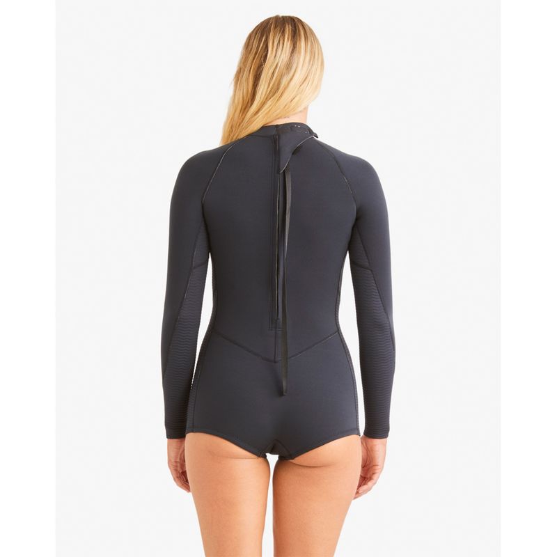 Wetsuit-Para-Mujer-2-2-Manga-Larga-Spring-Fever-Negro-Billabong