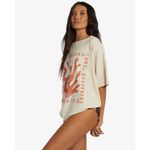 Polo-Para-Mujer-Manga-Corta-True-Boy-Coral-Gardener-Blanco-Billabong