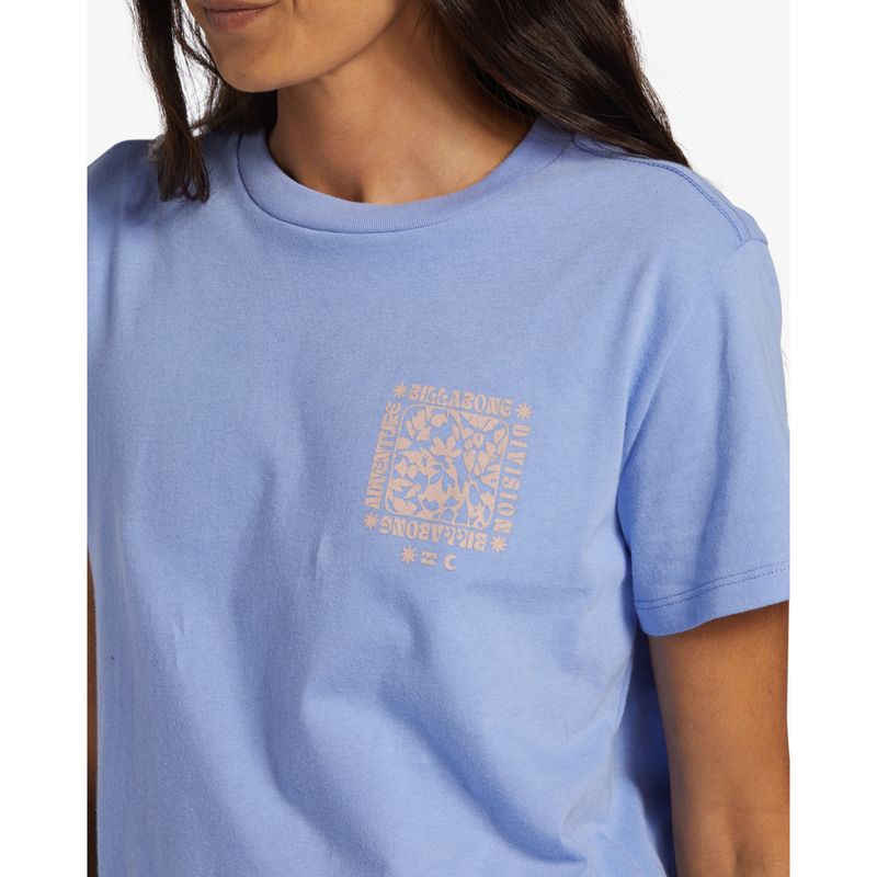 Polo-Para-Mujer-Manga-Corta-A-Div-Celeste-Billabong