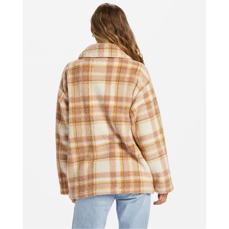 Casaca-Para-Mujer--Fairbanks-Fleece-Beige-Billabong