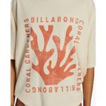 Polo-Para-Mujer-Manga-Corta-True-Boy-Coral-Gardener-Blanco-Billabong