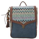 Cartera-Para-Mujer-Textil-Alesia-Backbag-Azul-Rockford