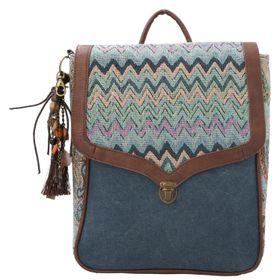 CARTERA ROCKFORD TEXTIL ALESIA BACKBAG AZUL PARA MUJER