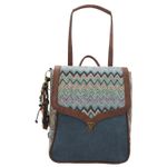 Cartera-Para-Mujer-Textil-Alesia-Backbag-Azul-Rockford