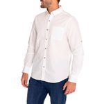 Camisa-Para-Hombre-Algodon-Organico-Galiton-Blanco-Rockford