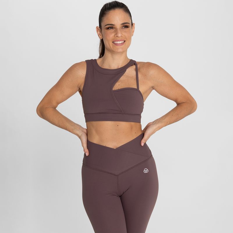 Bra-Para-Mujer-Deportivo-Juno-Marron-Bsoul