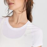 Polo-Manga-Corta-Para-Mujer--Round-Neck-Blanco-Bsoul