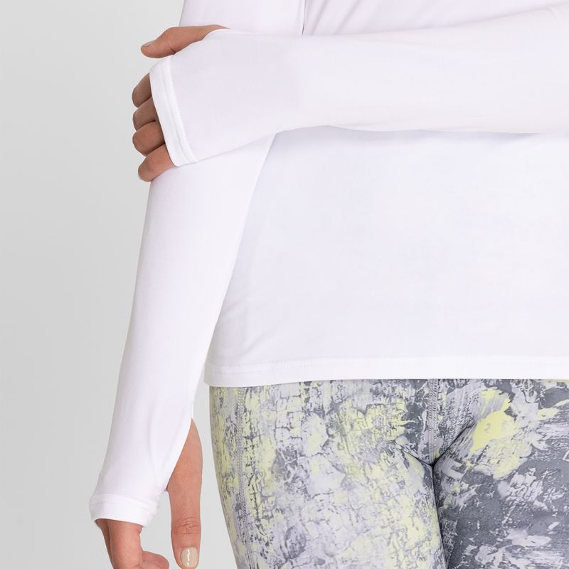 Polo-Manga-Larga-Para-Mujer--First-Layer-Blanco-Bsoul