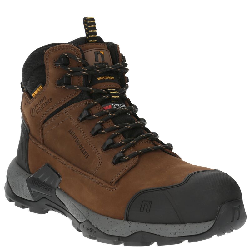 Botin-Para-Hombre-Cuero-Nobuck-Viper-Ct-Marron-Norseg-Safety