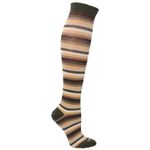 Media-Para-Mujer-Bambu-Kh-Stripes-Verde-Rockford